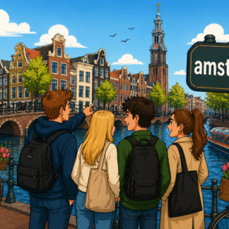 1. rate studietur Amsterdam HHX Thisted (3A og 3D) september 2026
